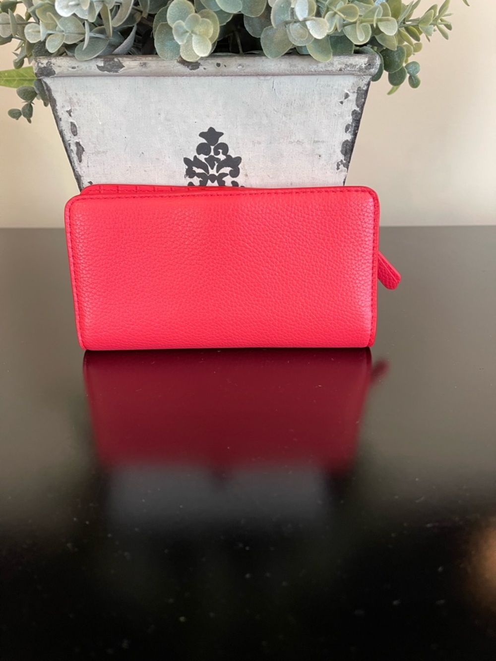 Vera Bradley Red Zip-Around Wallet